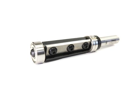 Фреза Dimar 1019429 обгонная ТЕРМИНАТОР D19x50 L112,8 сменные ножи хвостовик 12 (L1-112.8 мм, L2-50 мм, D1-19 мм, D2-12 мм)