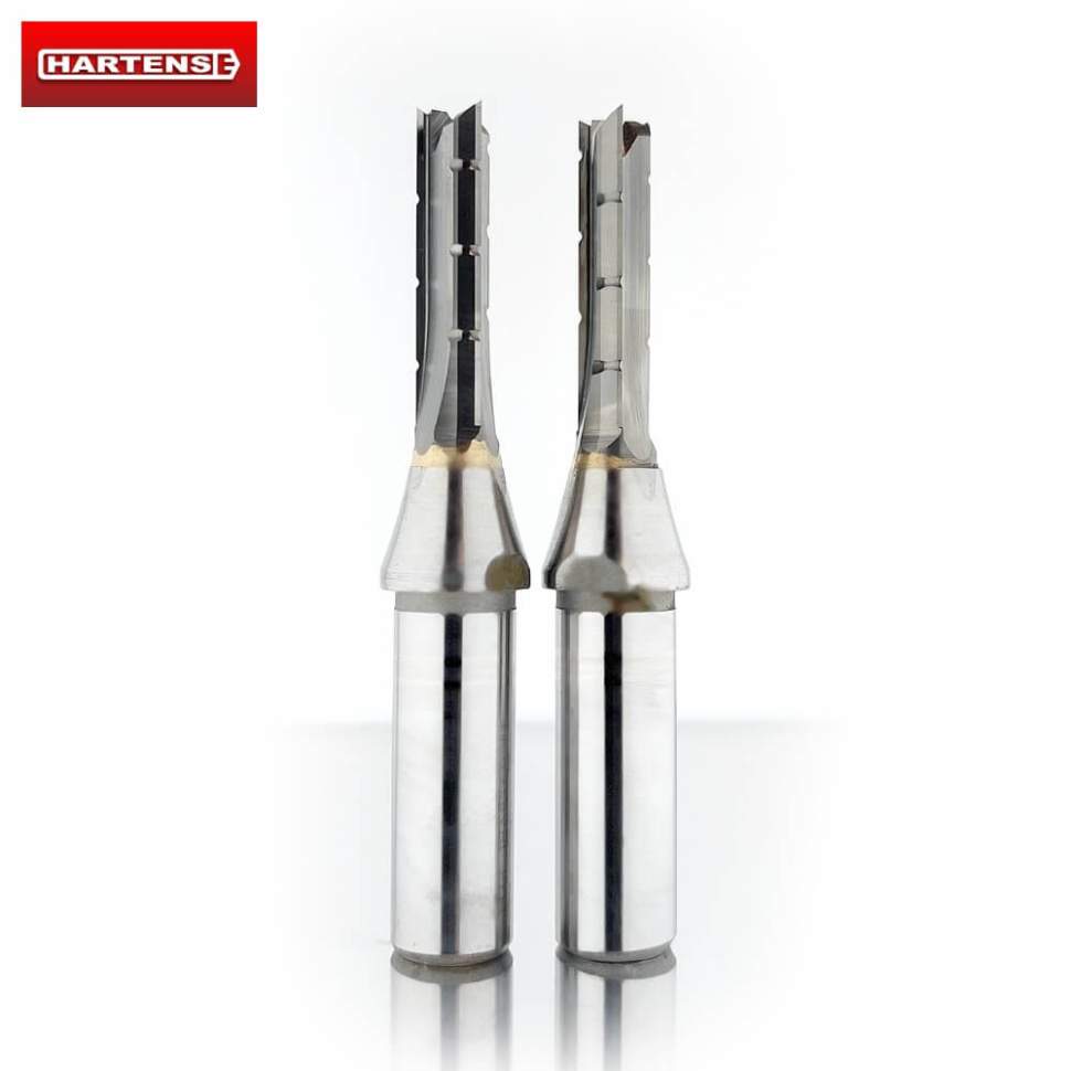 1339 HARTENSE Цилиндрическая трехзаходная фреза без удаления стружки со стружколомом впайка рабочей части HT55OP3WOF-8.0-12.0-30.5-80