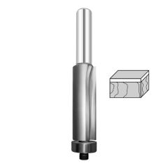 Фреза обгонная (нижн. подш.) Z=2 D=19x38x93 S=12 PROCUT 155.311938