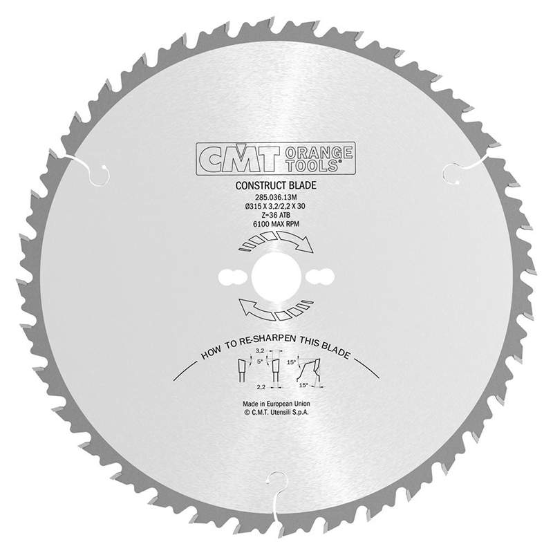 Диск пильный 350x30x3,5/2,5 20° 10° ATB Z=28 CMT 293.028.14M