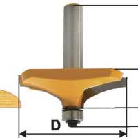 Фреза фигирейная горизонтальная Ф63,5Х19 мм, хвостовик 12 мм Энкор 46572