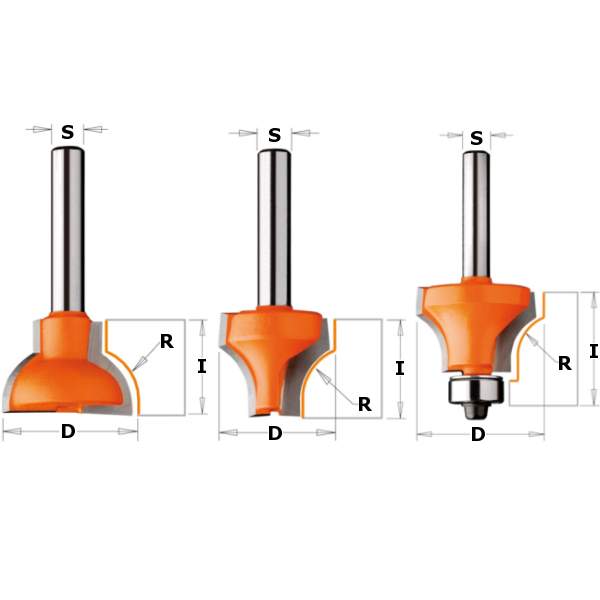 СМТ Фреза мебельный переплет 30мм (C) S=6,35 D=28x19 R10 855.308.11F