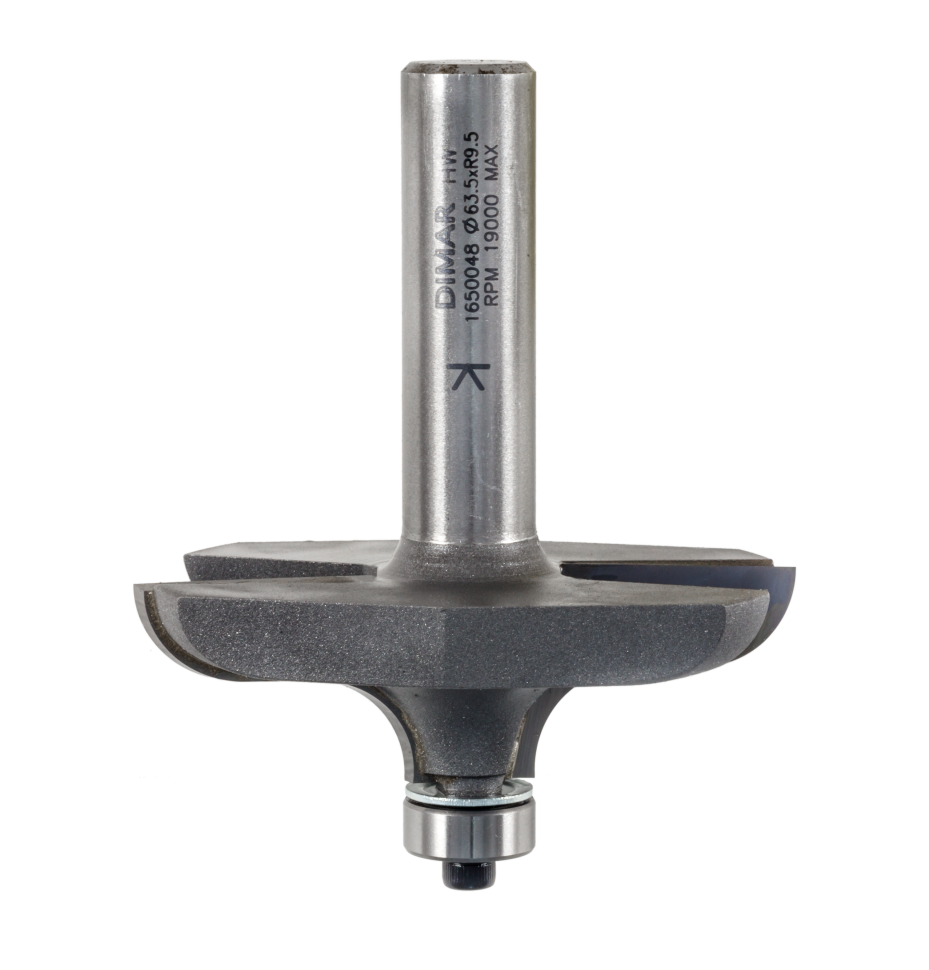 Фреза Dimar 1650049  фасад римский внешний край D63,5x20 L79 подшипник, хвостовик 12