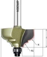 Фреза фасочная (Классика) (нижн. подш.) R=6.35 D=38.1x17.5x60 S=8 ARDEN 311831A