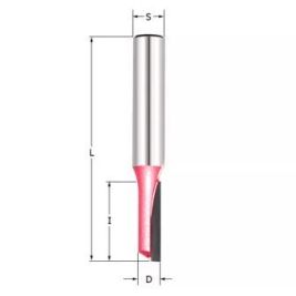 Фреза прямая пазовая для фрезера Z=1 D=6x19x55 S=8 PROCUT 101841P