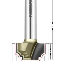 Фреза Декоративный гусёк R=2  Z=2 D=12.7x9.5x40 S=8 ARDEN 212811