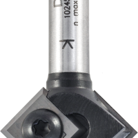 Фреза Dimar 1024525 фаска угловая 45° D27x12 L58 подшипник, сменные ножи хвостовик 8