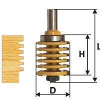 Фреза микрошиповая ф41х47мм хв. 12мм Энкор 46510