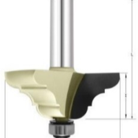 Фреза фигурная молдинговая (нижн. подш.) R=4 D=36x14.2x51 S=8 ARDEN 357830