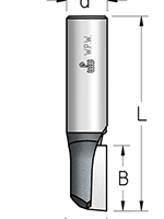 Фреза WPW P150952 пазовая  D9,5 B32 Z1 хвостовик 12
