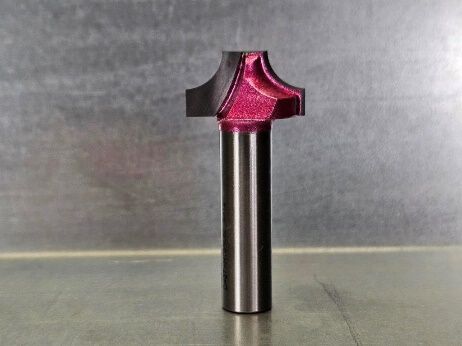 Фреза профильная для фасадов D27xH15xL60 S=12 PROCUT 209214P (L1-60 мм, L2-15 мм, D1-27 мм, D2-12 мм)