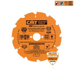 Диск пильный 254x15,87x2,2/1,6 12° TCG Z=6 (DIA) CMT 236.006.10