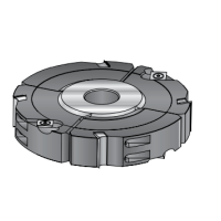 Фреза насадная Dimar 7220271 паз 20,6-40x50мм D200 Z4+4 сменные ножи посадка 30