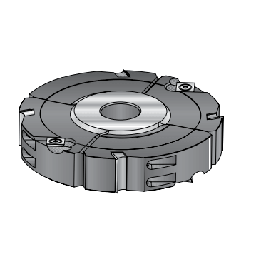 Фреза насадная Dimar 7220271 паз 20,6-40x50мм D200 Z4+4 сменные ножи посадка 30 (L1- мм, L2-20.6 мм, D1-200 мм, D2-30 мм)