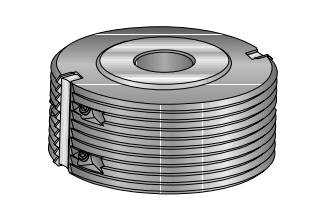 Фреза насадная Dimar 7410001 минишип 2,8 мм D90x50 Z2 сменные ножи посадка 30