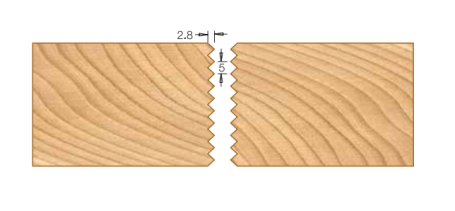 Фреза насадная Dimar 7410001 минишип 2,8 мм D90x50 Z2 сменные ножи посадка 30 (L1- мм, L2-50 мм, D1-90 мм, D2-30 мм)