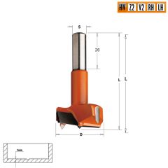 Сверло HW для присадочного станка 18xx70 Z=2+2 S=10x26 LH CMT 369.180.12