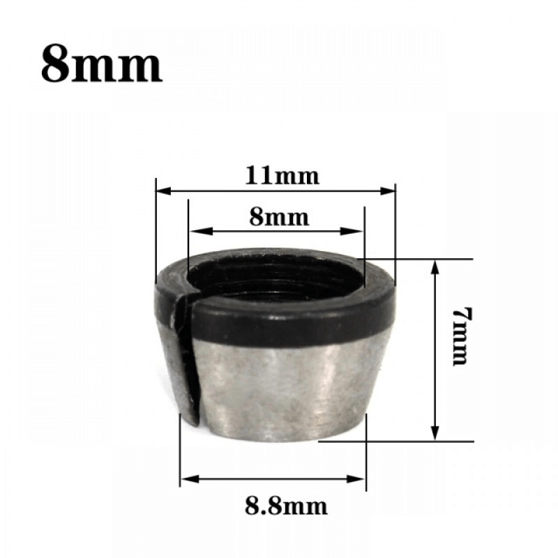 Цанговый зажим для фрезеров 8мм 763473