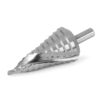 Ступенчатое сверло со спиральной канавкой,  9 ступеней, 1/4&quot;-3/4&quot; RODMIX 1500430143
