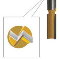 Фреза пазовая прям ф8х19мм хв 8мм Энкор 9200