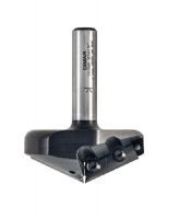 Фреза Dimar 1054009 V паз 120° гр. сменные ножи D51,6x14,7 L77,7 Z2 хвостовик 12