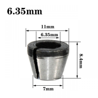 Цанговый зажим для фрезеров 6.35мм (1/4) 791015