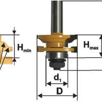 Фреза комбинированная рамочная ф41х24мм хв. 12мм Энкор 46528
