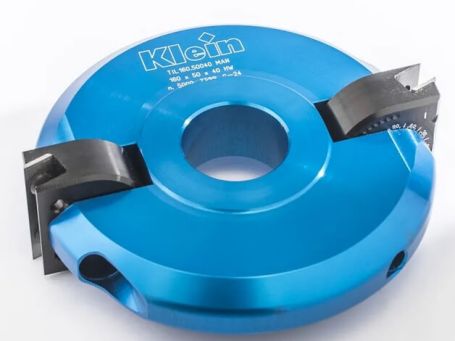 Фреза насадная Klein TIL140.50030 фаска угловая с плавной регулировкой D140x50 Z2 d30 (L1- мм, L2-50 мм, D1-140 мм, D2- мм)