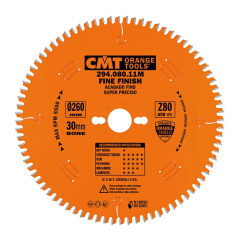 Диск пильный 260x30x2,5/1,8 Z=80 10°ATB -5° NEG CMT 294.080.11M