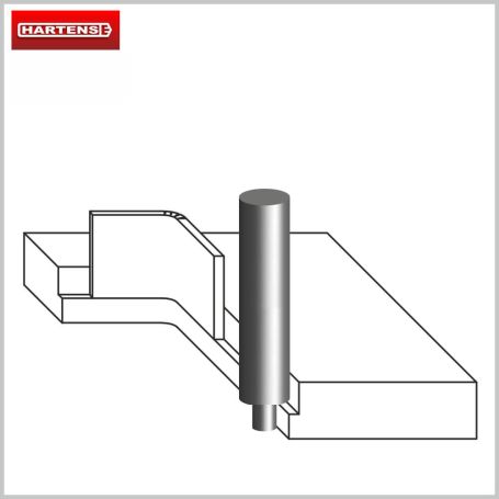 9930 HARTENSE фрезы двухзаходные без удаления стружки HT55 OP2WOF-3.0-10.0-5-60 (L1-60 мм, L2-5 мм, D1-9.4 мм, D2-10 мм)