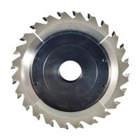 Фреза насадная Dimar 7122208 ПАТЕНТ пилы сменные 3-6 мм паз регулируемый D160 Z24 посадка спец