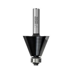 Фреза фасочная с подшипником угол=45° D=34.9 L=65 S=12 Woodwork 936.3545.12