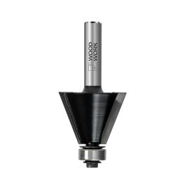 Фреза фасочная с подшипником угол=45° D=34.9 L=65 S=12 Woodwork 936.3545.12