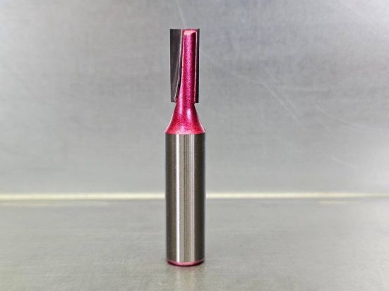 Фреза прямая пазовая с врезным зубом Z=2 D=8x20x65 S=12 PROCUT 105201PX (L1-65 мм, L2-20 мм, D1-8 мм, D2-12 мм)