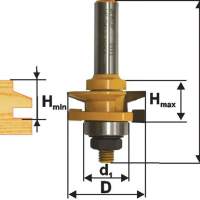 Фреза комбинированная рамочная ф41х24мм хв. 12мм Энкор 46525