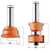 СМТ Комплект 2 фрез дверной переплет макс.35мм S=12,7 D=38-35 855.801.11