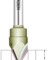 Фреза пазовая с углом 60° Z=3 D=15.8x13.06x65 S=8 ARDEN 223811