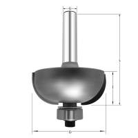 Фреза &quot;Внутреннее скругление&quot; R=12.7 D=38x16x60 S=8 PROCUT 324.213816
