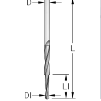 Сверло WPW DR50070 ступенчатое 7,1_5 мм L109 HSS Din 388 шлифованное