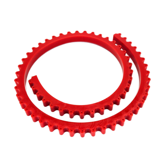 Шаблон гибкий для фрезерования 1м (Ш16мм В18мм) Uniqtool UTM-0025