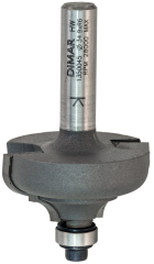 Фреза Dimar 1350045 фаска ампир R D34,9x17,5 L58,5 подшипник, хвостовик 8
