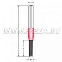 Фреза пазовая монолитная Z=2 D=5x12x69 S=8 PROCUT 107693P