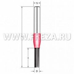 Фреза пазовая монолитная Z=2 D=5x12x69 S=8 PROCUT 107693P