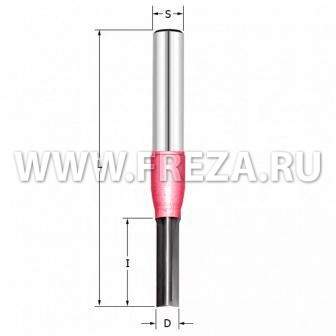 Фреза пазовая монолитная Z=2 D=5x12x69 S=8 PROCUT 107693P