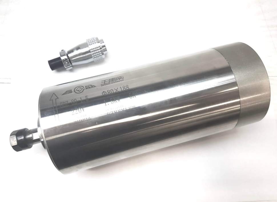 Шпиндель 1.5 кВт GDZ-80-1.5B ER11 для фрезерного станка ЧПУ