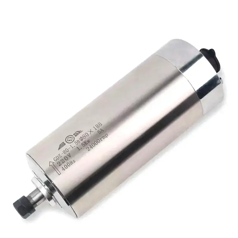 Шпиндель 1.5 кВт GDZ-80-1.5B ER11 для фрезерного станка ЧПУ