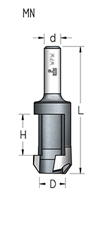 Сверло WPW MN12005 для изготовления пробок D12 хвостовик 8