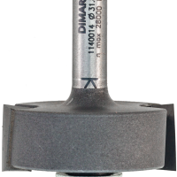 Фреза Dimar 1140013 четверть 9,5мм D31,8x12,7 L51,5 подшипник, хвостовик 6