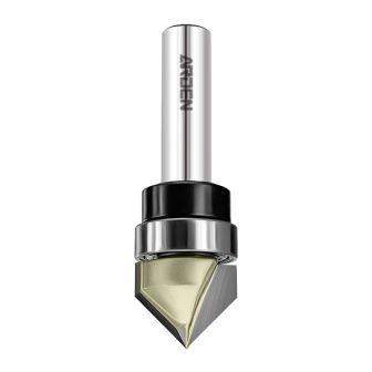 Фреза пазовая V образная (с верхн. подш.) 90° D=16x12.7x50 S=8 ARDEN 218831