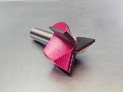 Фреза прямая пазовая с врезным зубом Z=3 D=42x20x65 S=12 PROCUT 105205PX